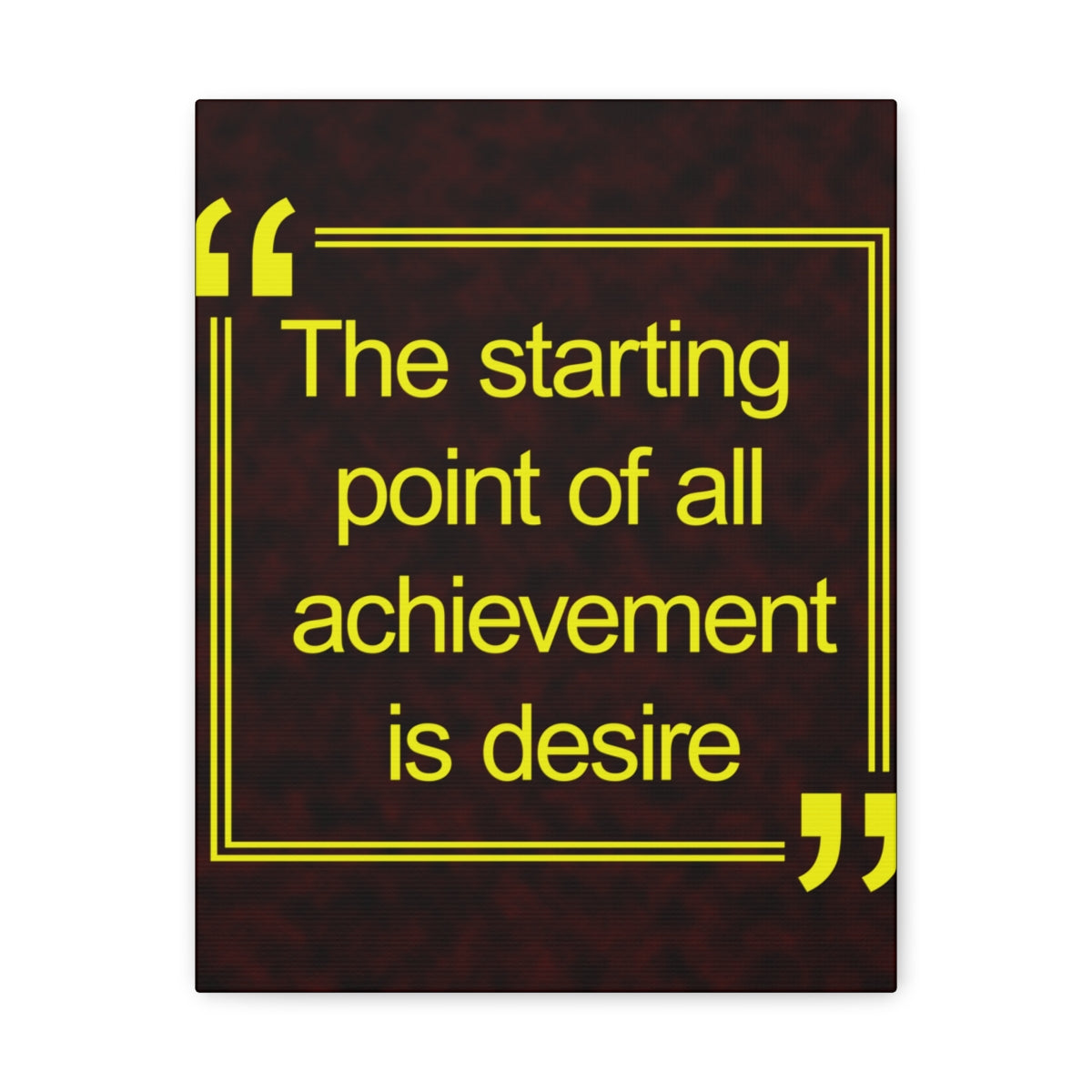 Scripture Walls Inspirational Wall Art Achievement Is Desire Motivation Wall Decor for Home Office Gym Inspiring Success Quote Print Ready to Hang Unframed-Express Your Love Gifts