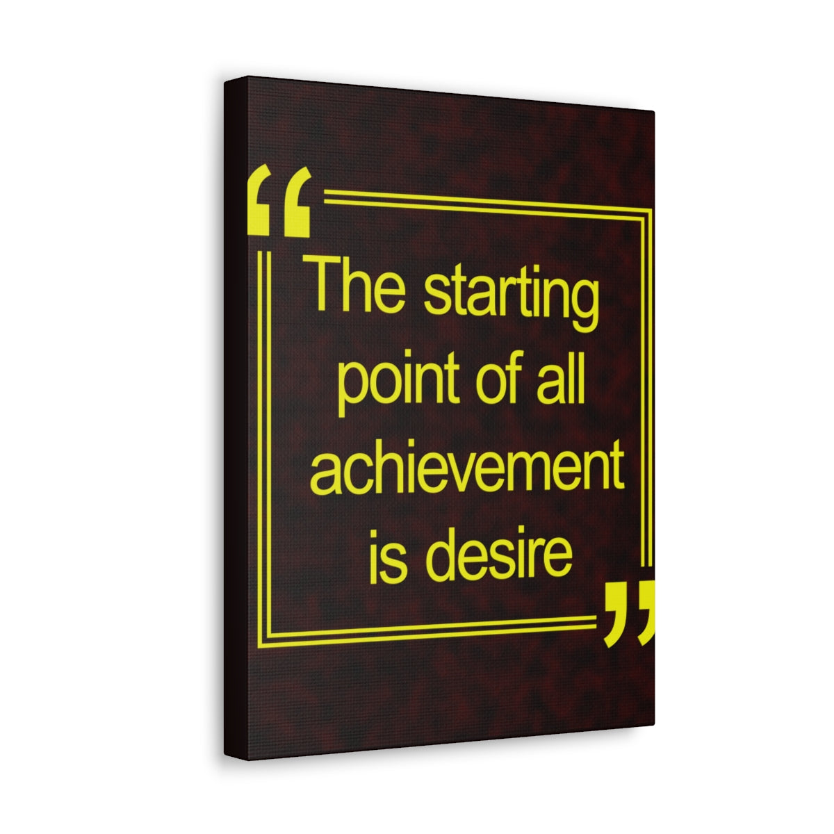 Scripture Walls Inspirational Wall Art Achievement Is Desire Motivation Wall Decor for Home Office Gym Inspiring Success Quote Print Ready to Hang Unframed-Express Your Love Gifts
