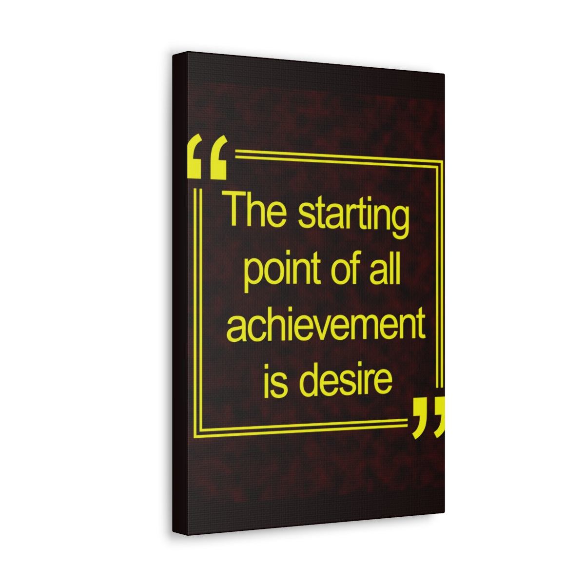 Scripture Walls Inspirational Wall Art Achievement Is Desire Motivation Wall Decor for Home Office Gym Inspiring Success Quote Print Ready to Hang Unframed-Express Your Love Gifts