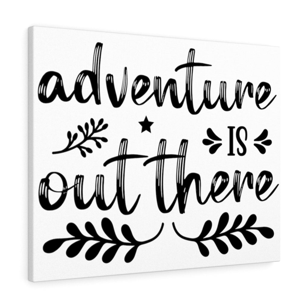 Scripture Walls Inspirational Wall Art Adventure Out There Plain Wall Art Motivation Wall Decor for Home Office Gym Inspiring Success Quote Print Ready to Hang Unframed-Express Your Love Gifts