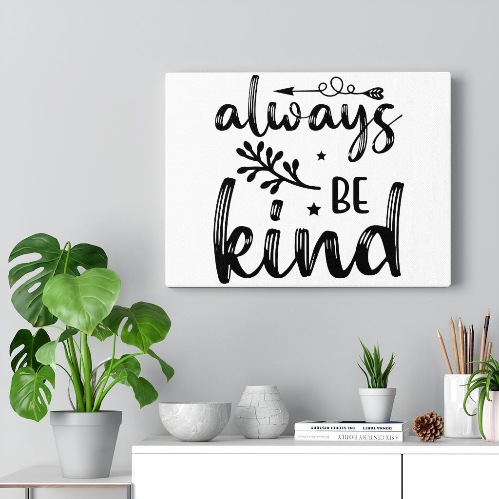 Scripture Walls Inspirational Wall Art Always Be Kind Arrow Wall Art Motivation Wall Decor for Home Office Gym Inspiring Success Quote Print Ready to Hang Unframed-Express Your Love Gifts
