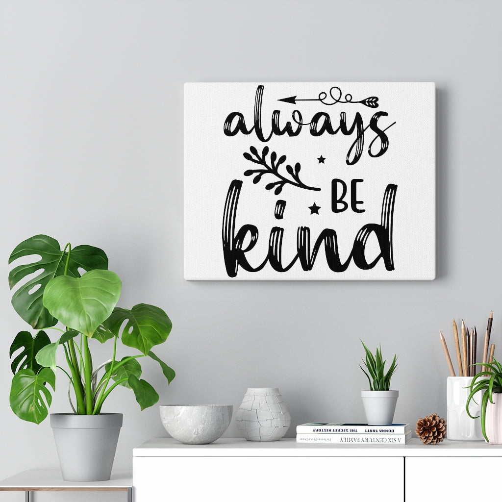 Scripture Walls Inspirational Wall Art Always Be Kind Arrow Wall Art Motivation Wall Decor for Home Office Gym Inspiring Success Quote Print Ready to Hang Unframed-Express Your Love Gifts