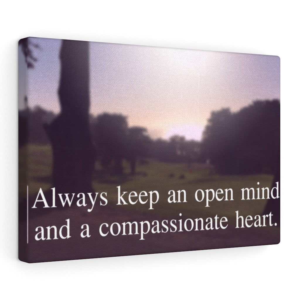 Scripture Walls Inspirational Wall Art Always Keep Open Mind Motivational Print Ready to Hang Artwork Unframed-Express Your Love Gifts