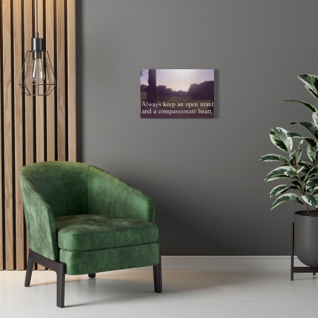 Scripture Walls Inspirational Wall Art Always Keep Open Mind Motivational Print Ready to Hang Artwork Unframed-Express Your Love Gifts