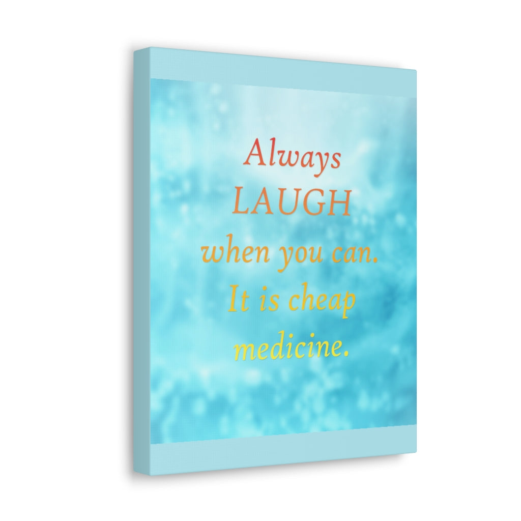 Scripture Walls Inspirational Wall Art Always Laugh Motivation Wall Decor for Home Office Gym Inspiring Success Quote Print Ready to Hang Unframed-Express Your Love Gifts