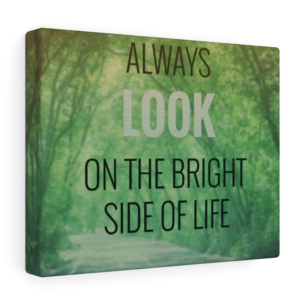 Scripture Walls Inspirational Wall Art Always Look On The Bright Motivational Print Ready to Hang Artwork Unframed-Express Your Love Gifts