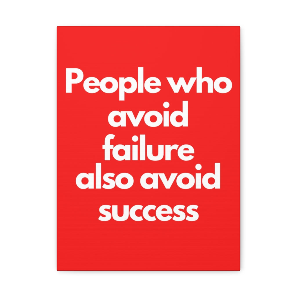 Scripture Walls Inspirational Wall Art Avoid Failure Avoid Success Motivation Wall Decor for Home Office Gym Inspiring Success Quote Print Ready to Hang Unframed-Express Your Love Gifts