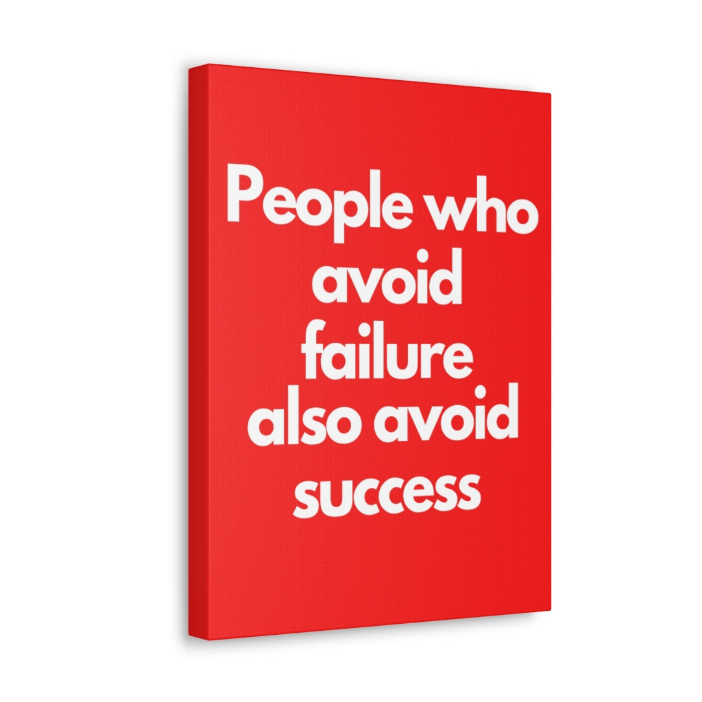 Scripture Walls Inspirational Wall Art Avoid Failure Avoid Success Motivation Wall Decor for Home Office Gym Inspiring Success Quote Print Ready to Hang Unframed-Express Your Love Gifts