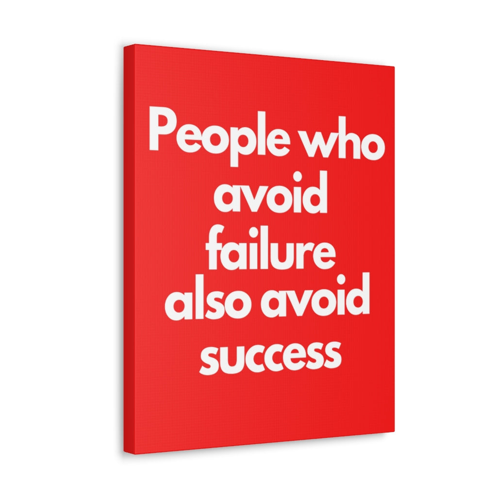 Scripture Walls Inspirational Wall Art Avoid Failure Avoid Success Motivation Wall Decor for Home Office Gym Inspiring Success Quote Print Ready to Hang Unframed-Express Your Love Gifts