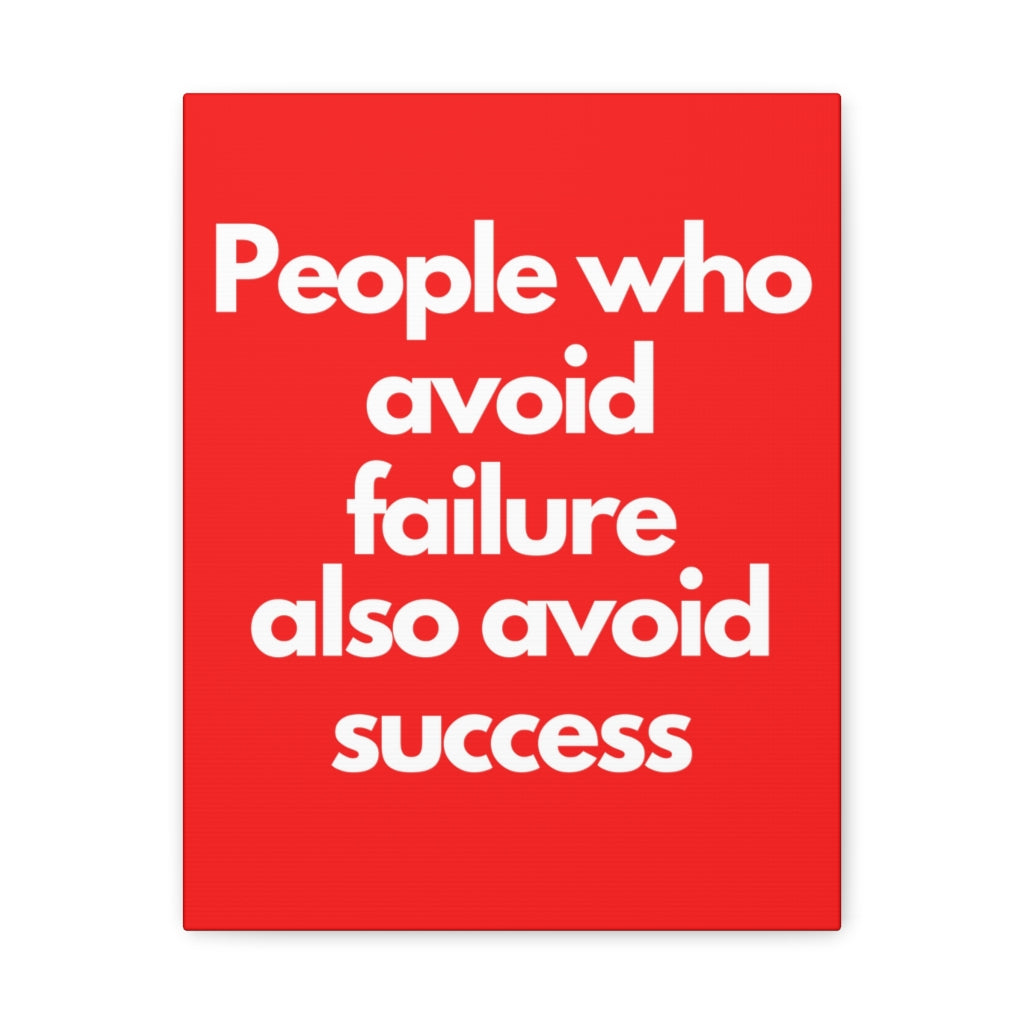 Scripture Walls Inspirational Wall Art Avoid Failure Avoid Success Motivation Wall Decor for Home Office Gym Inspiring Success Quote Print Ready to Hang Unframed-Express Your Love Gifts