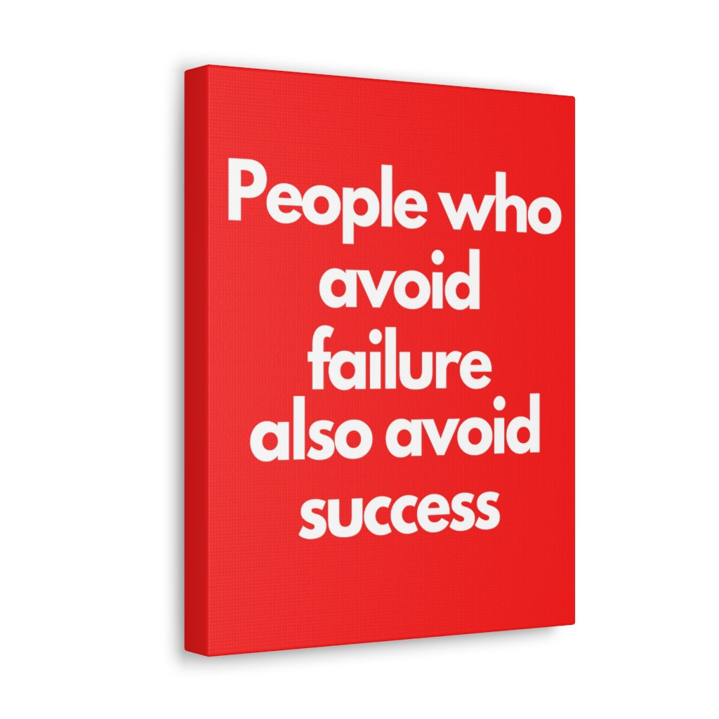Scripture Walls Inspirational Wall Art Avoid Failure Avoid Success Motivation Wall Decor for Home Office Gym Inspiring Success Quote Print Ready to Hang Unframed-Express Your Love Gifts