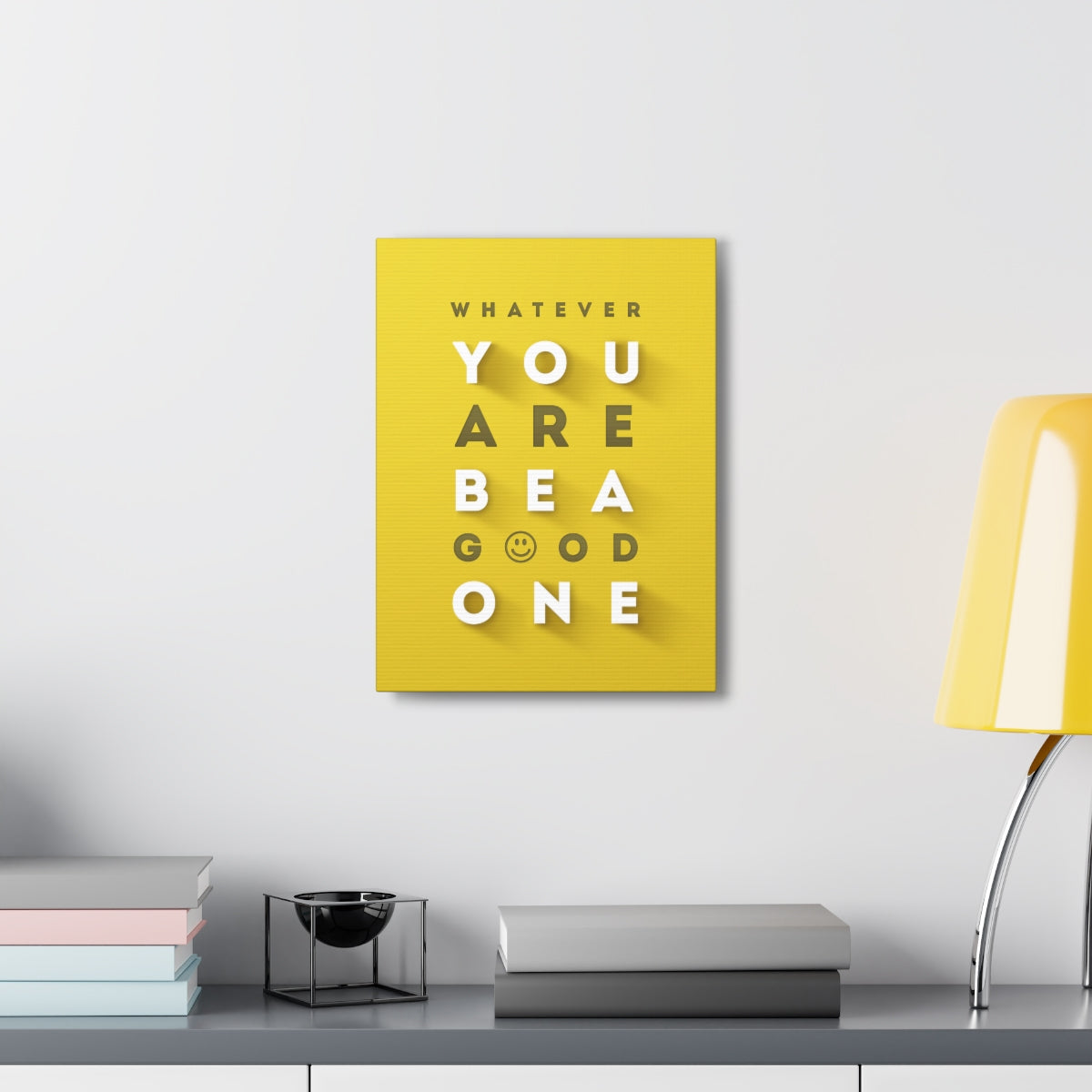 Scripture Walls Inspirational Wall Art Be A Good One Motivation Wall Decor for Home Office Gym Inspiring Success Quote Print Ready to Hang Unframed-Express Your Love Gifts