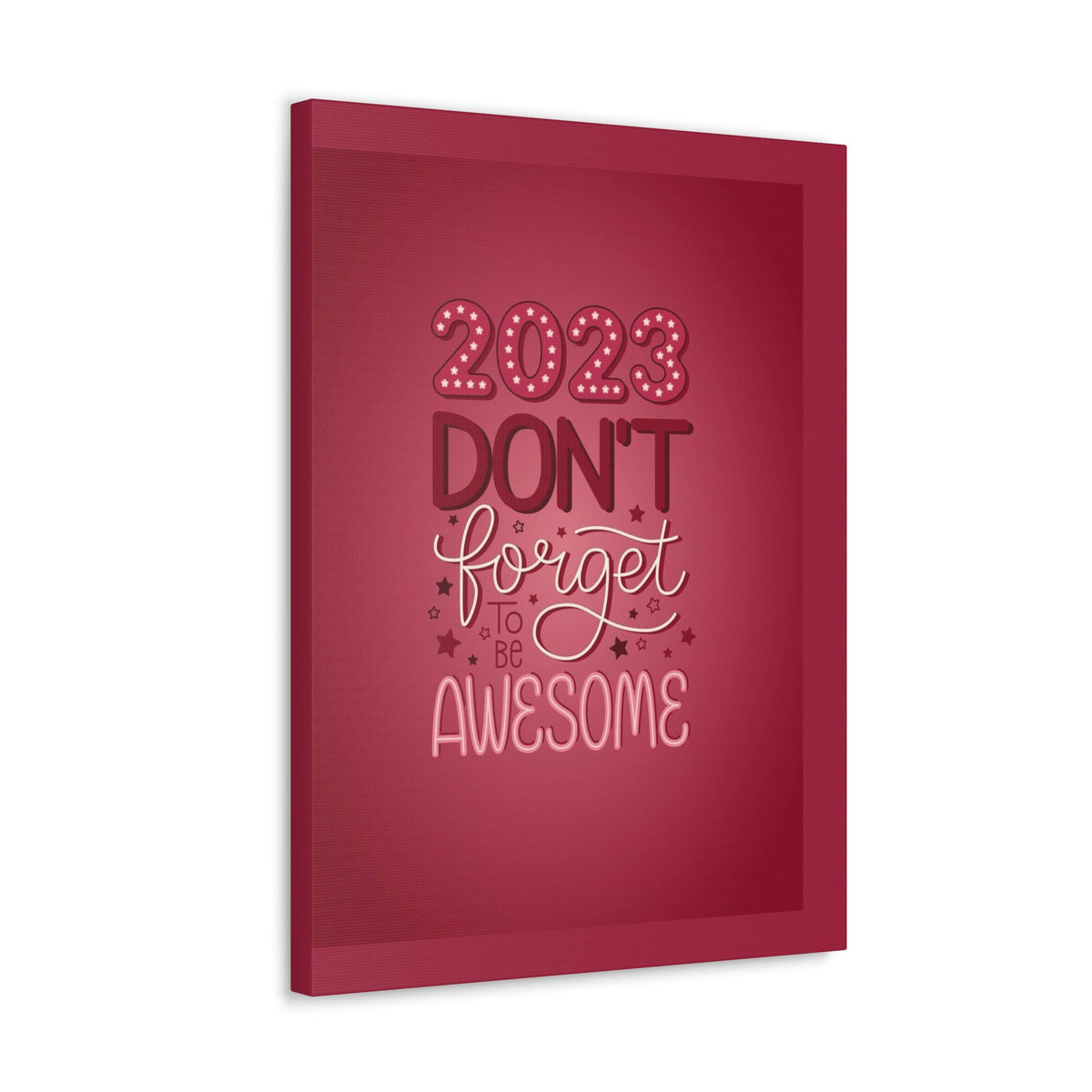 Scripture Walls Inspirational Wall Art Be Awesome 2023 Motivation Wall Decor for Home Office Gym Inspiring Success Quote Print Ready to Hang Unframed-Express Your Love Gifts