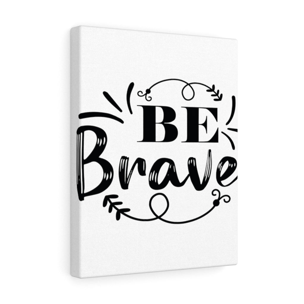 Scripture Walls Inspirational Wall Art Be Brave Wall Art Motivation Wall Decor for Home Office Gym Inspiring Success Quote Print Ready to Hang Unframed-Express Your Love Gifts