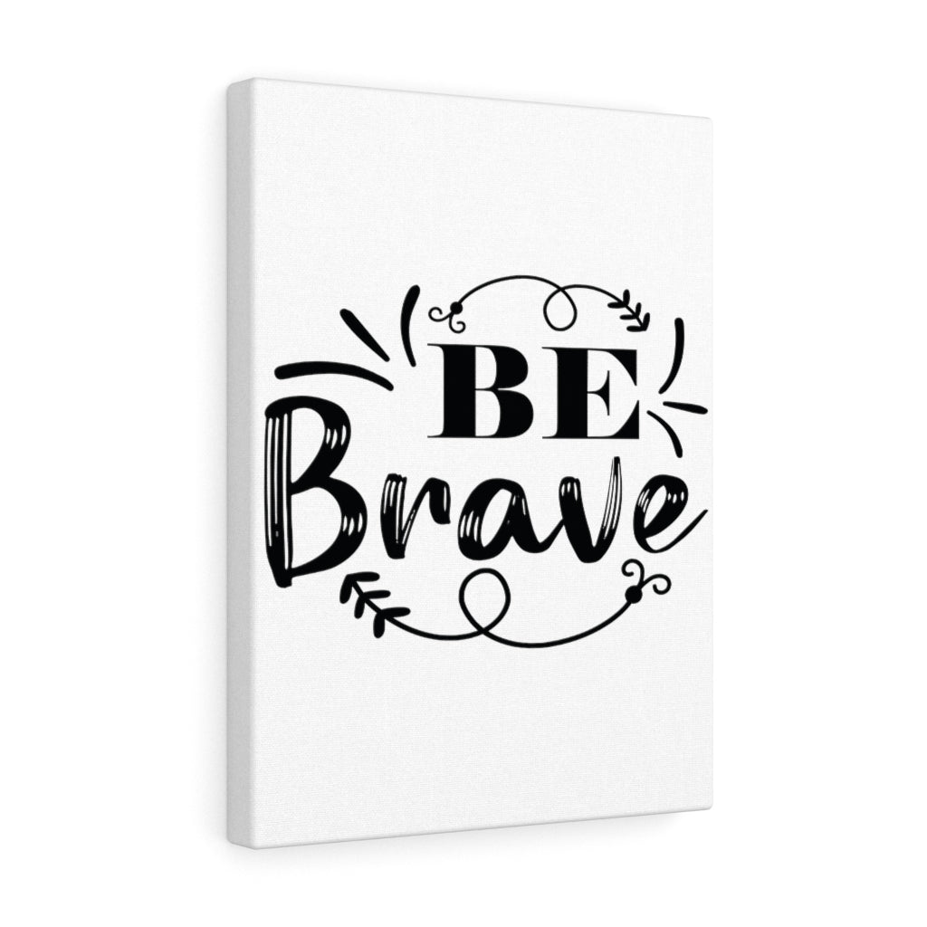 Scripture Walls Inspirational Wall Art Be Brave Wall Art Motivation Wall Decor for Home Office Gym Inspiring Success Quote Print Ready to Hang Unframed-Express Your Love Gifts