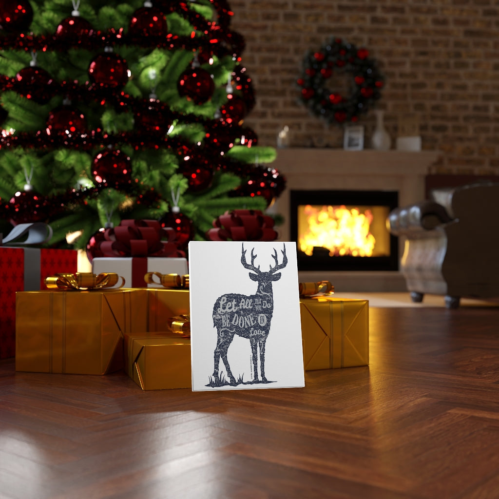 Scripture Walls Inspirational Wall Art Be Done In Love Wall Art Motivation Wall Decor for Home Office Gym Inspiring Success Quote Print Ready to Hang Unframed-Express Your Love Gifts