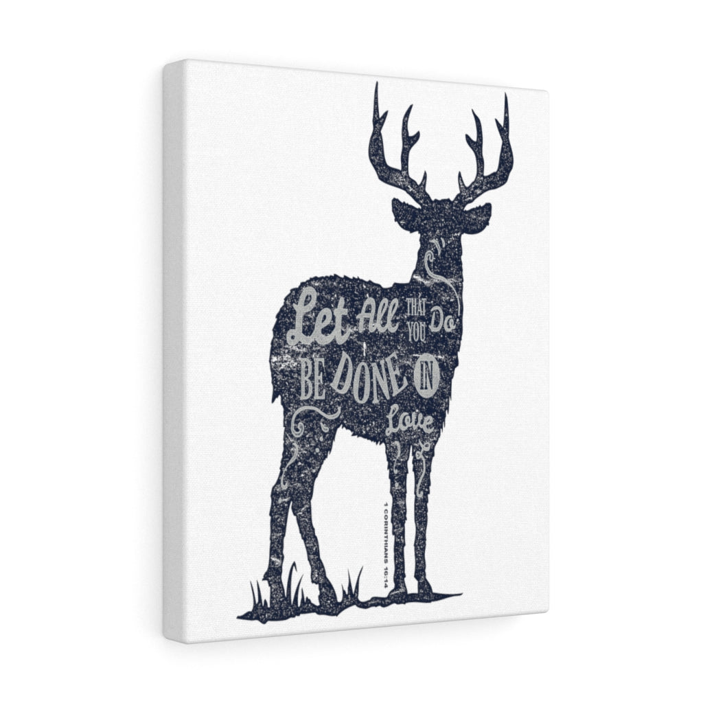 Scripture Walls Inspirational Wall Art Be Done In Love Wall Art Motivation Wall Decor for Home Office Gym Inspiring Success Quote Print Ready to Hang Unframed-Express Your Love Gifts