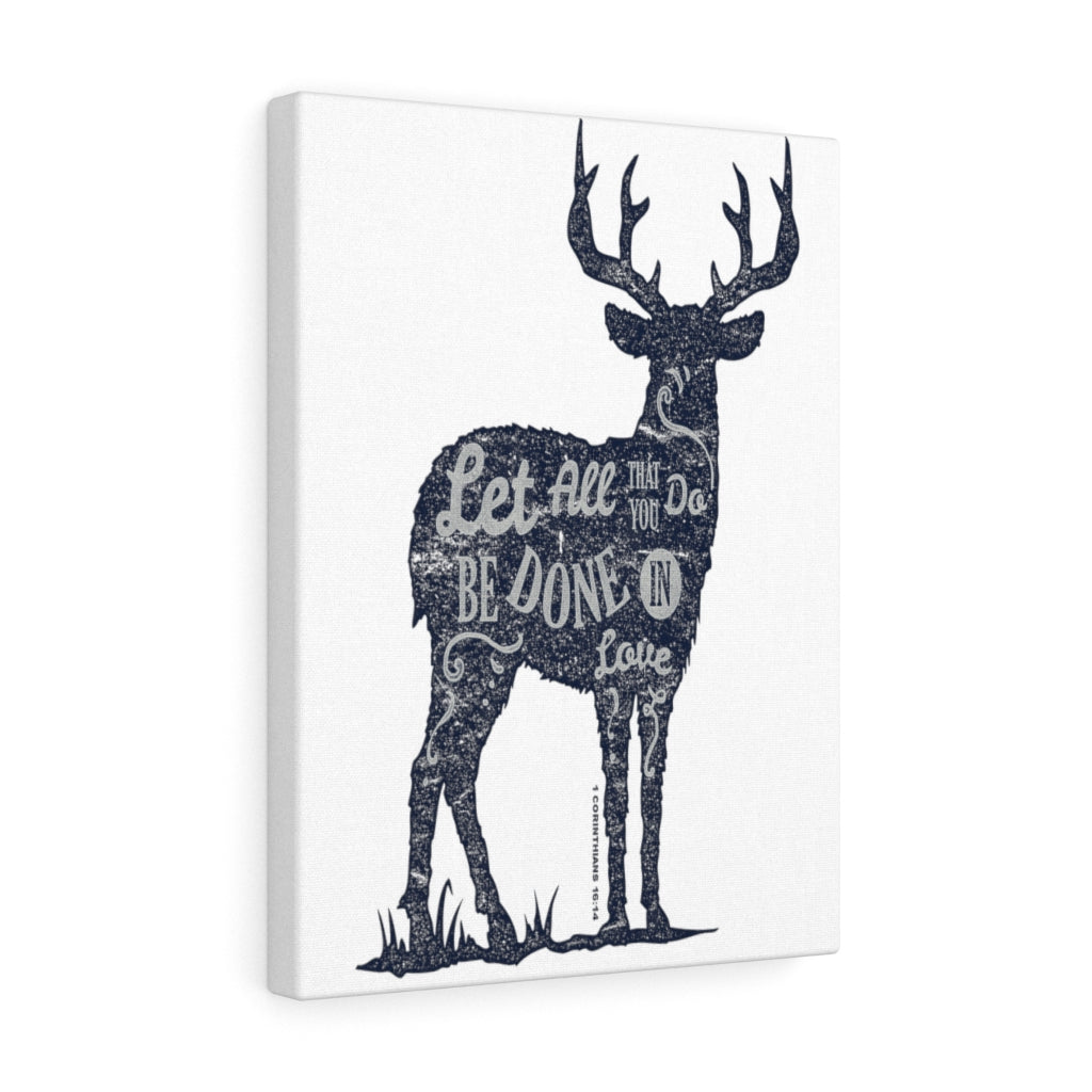 Scripture Walls Inspirational Wall Art Be Done In Love Wall Art Motivation Wall Decor for Home Office Gym Inspiring Success Quote Print Ready to Hang Unframed-Express Your Love Gifts