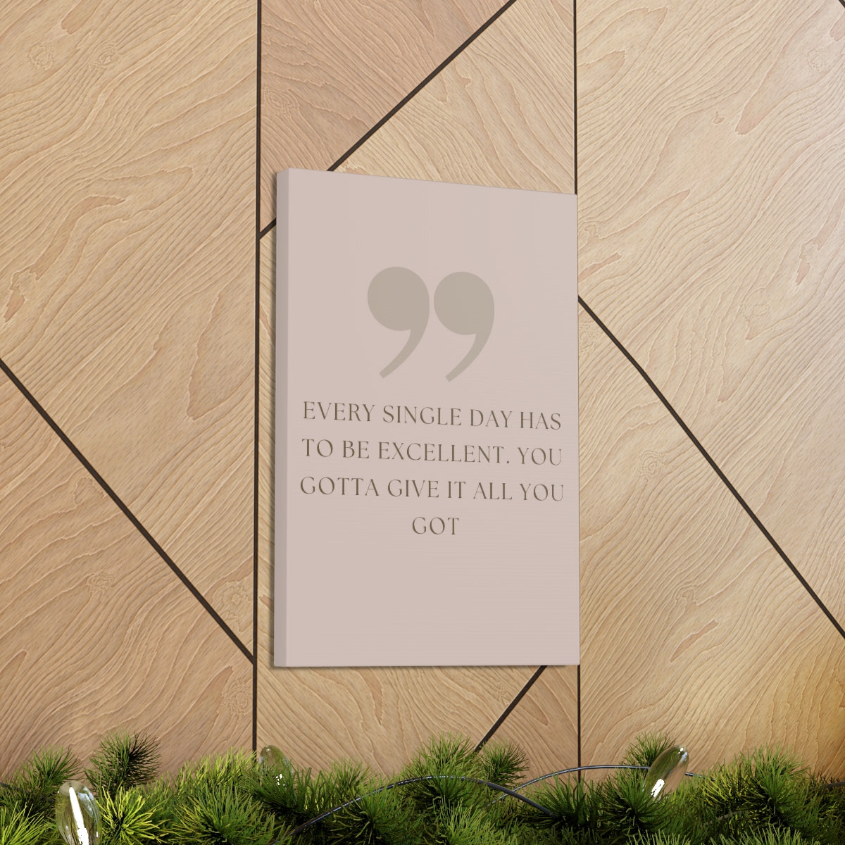 Scripture Walls Inspirational Wall Art Be Excellent Motivation Wall Decor for Home Office Gym Inspiring Success Quote Print Ready to Hang Unframed-Express Your Love Gifts