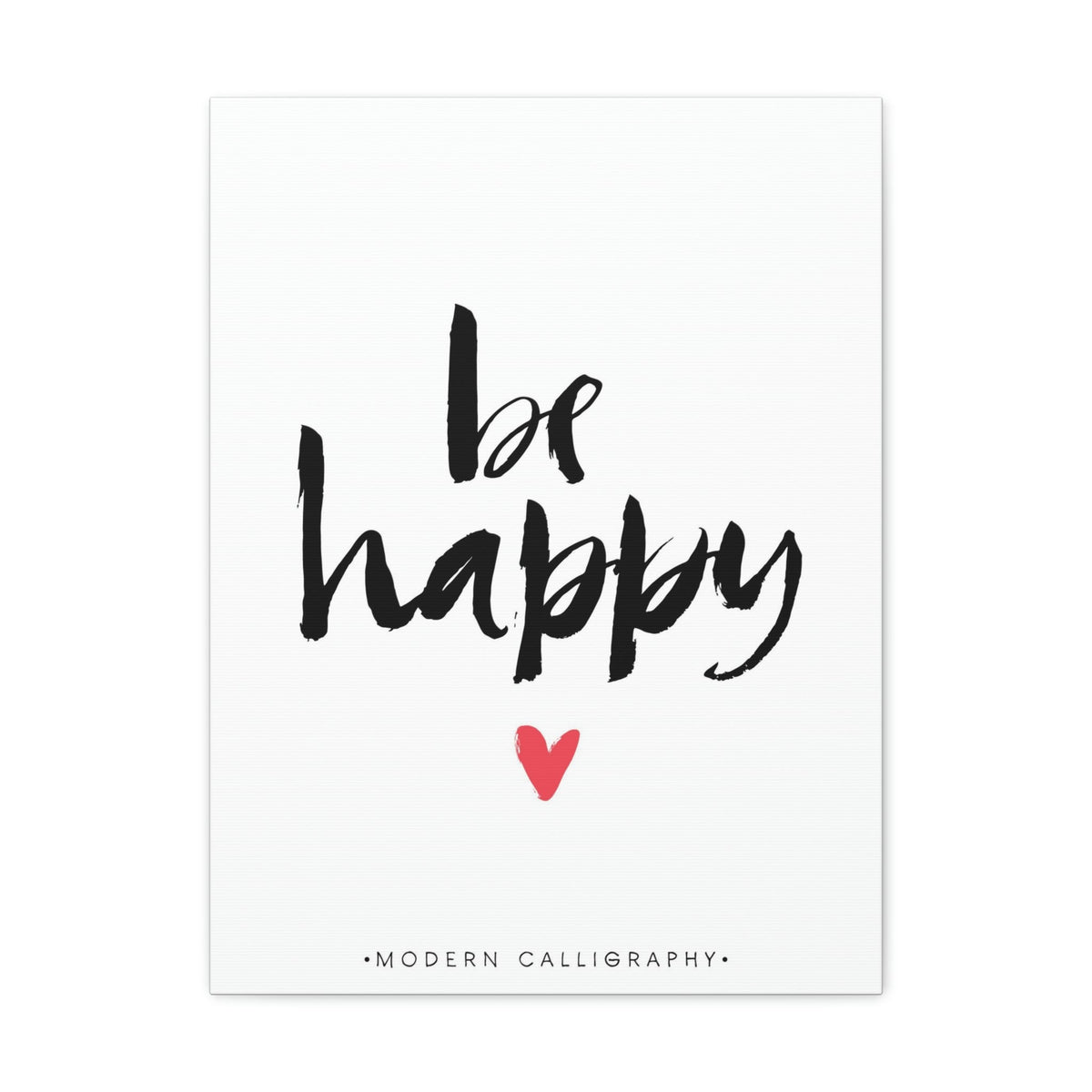 Scripture Walls Inspirational Wall Art Be Happy Motivation Wall Decor for Home Office Gym Inspiring Success Quote Print Ready to Hang Unframed-Express Your Love Gifts