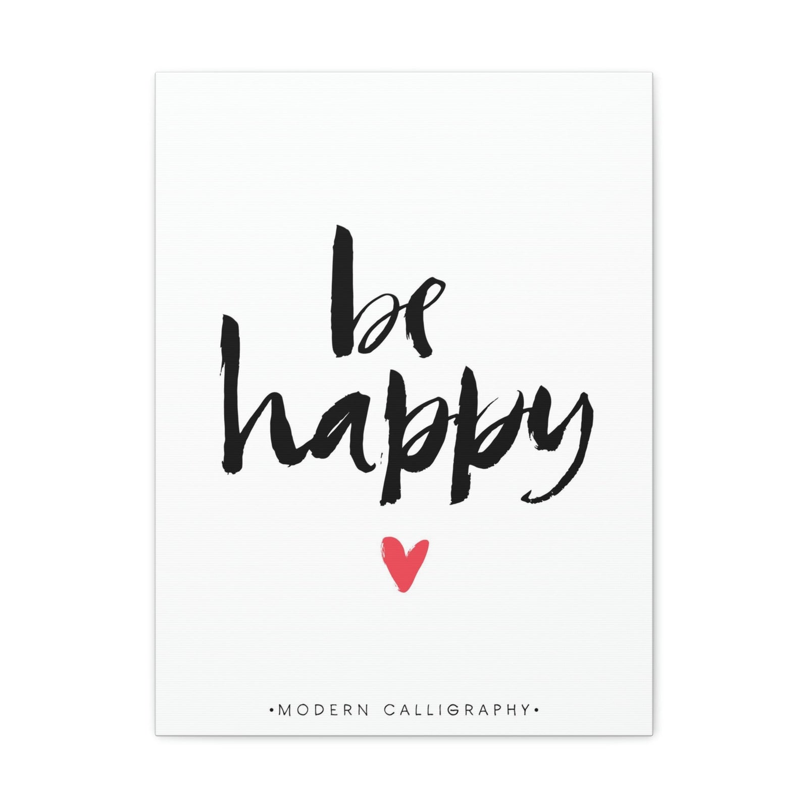 Scripture Walls Inspirational Wall Art Be Happy Motivation Wall Decor for Home Office Gym Inspiring Success Quote Print Ready to Hang Unframed-Express Your Love Gifts