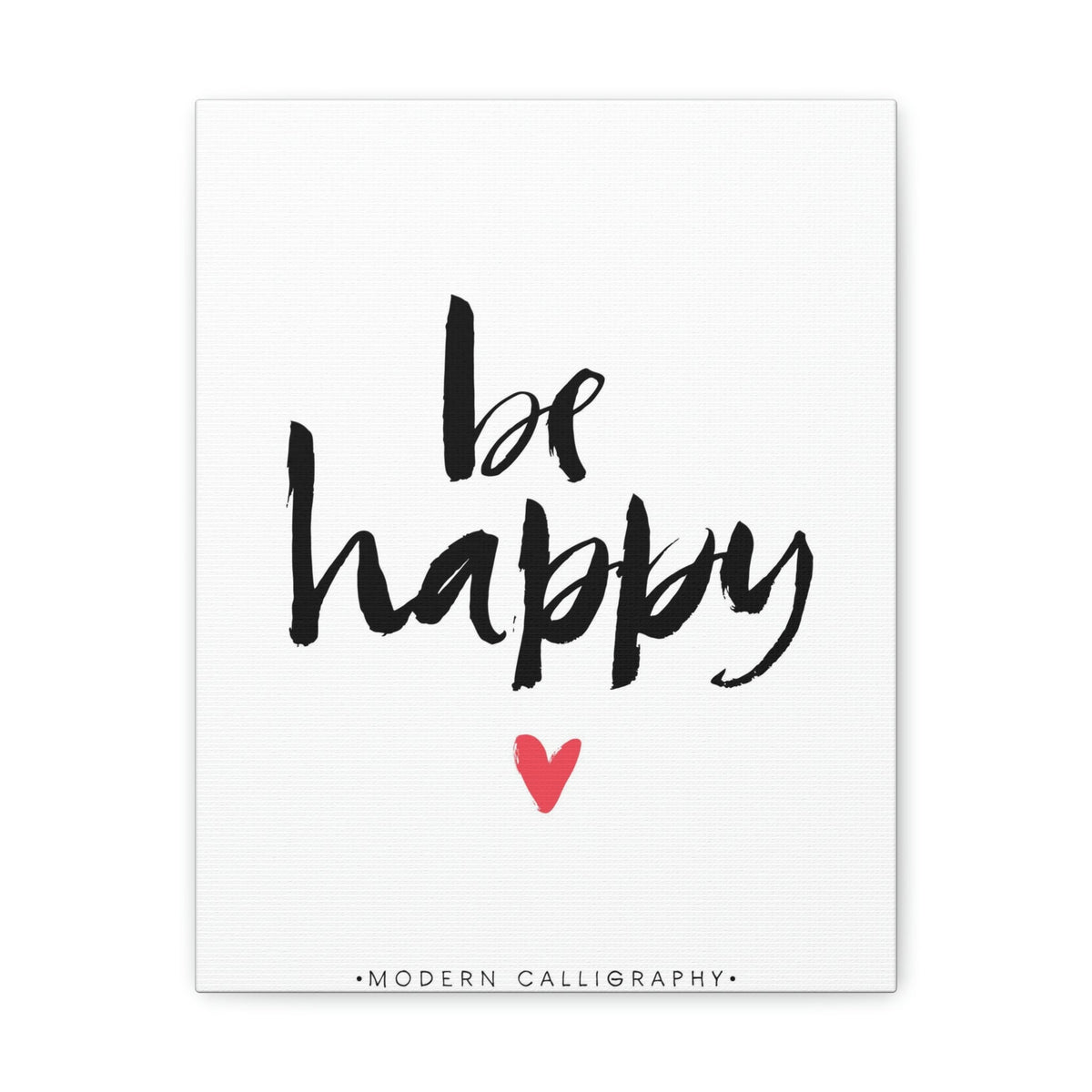 Scripture Walls Inspirational Wall Art Be Happy Motivation Wall Decor for Home Office Gym Inspiring Success Quote Print Ready to Hang Unframed-Express Your Love Gifts