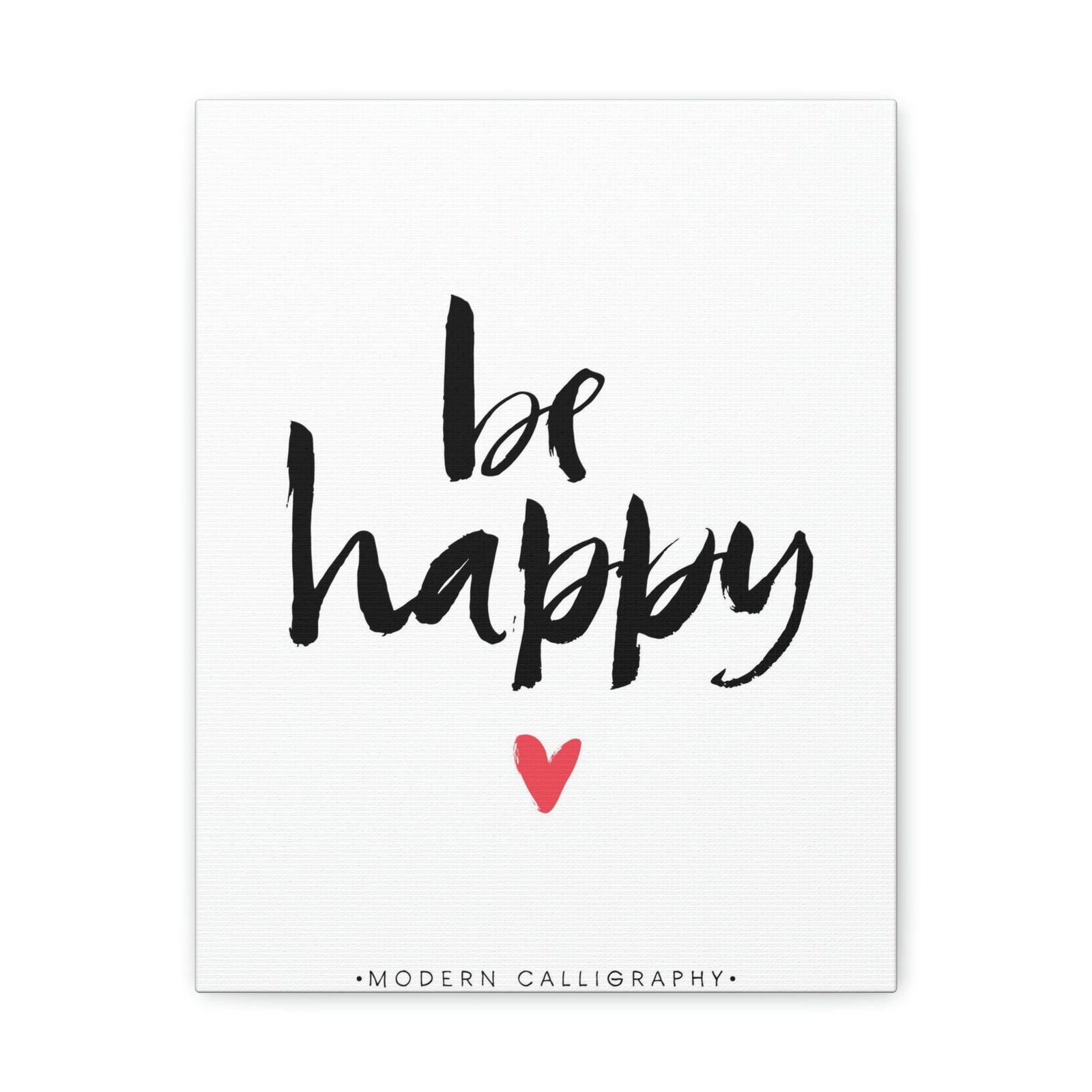 Scripture Walls Inspirational Wall Art Be Happy Motivation Wall Decor for Home Office Gym Inspiring Success Quote Print Ready to Hang Unframed-Express Your Love Gifts
