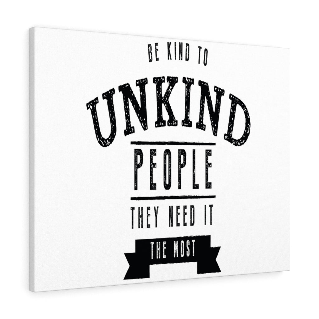 Scripture Walls Inspirational Wall Art Be Kind To Unkind People Wall Art Motivation Wall Decor for Home Office Gym Inspiring Success Quote Print Ready to Hang Unframed-Express Your Love Gifts
