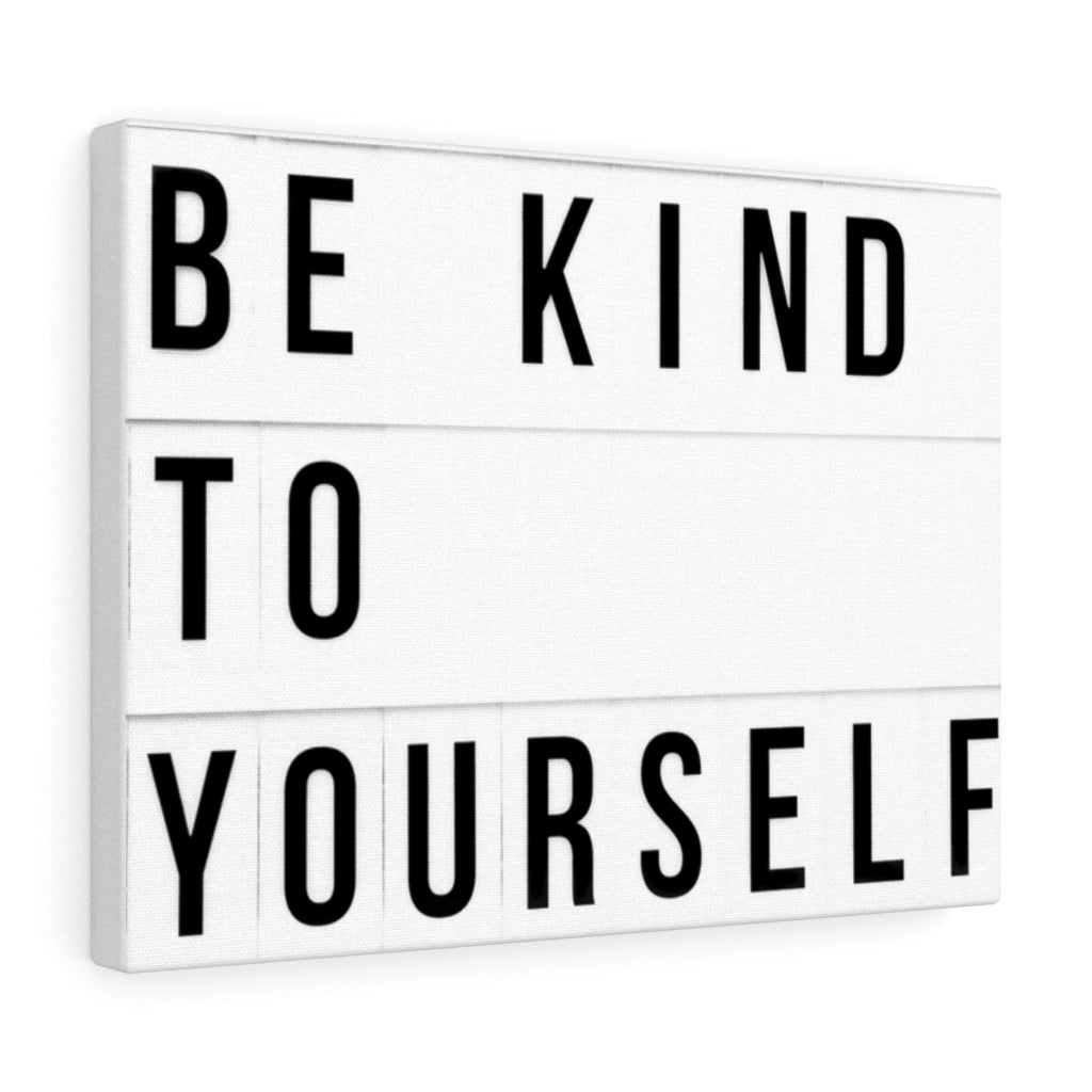 Scripture Walls Inspirational Wall Art Be Kind To Yourself Motivational Print Ready to Hang Artwork Unframed-Express Your Love Gifts