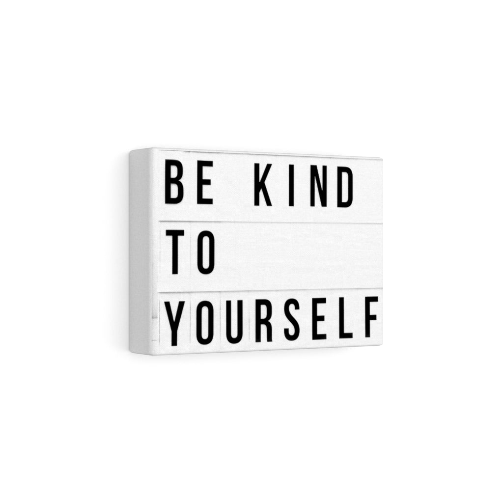 Scripture Walls Inspirational Wall Art Be Kind To Yourself Motivational Print Ready to Hang Artwork Unframed-Express Your Love Gifts