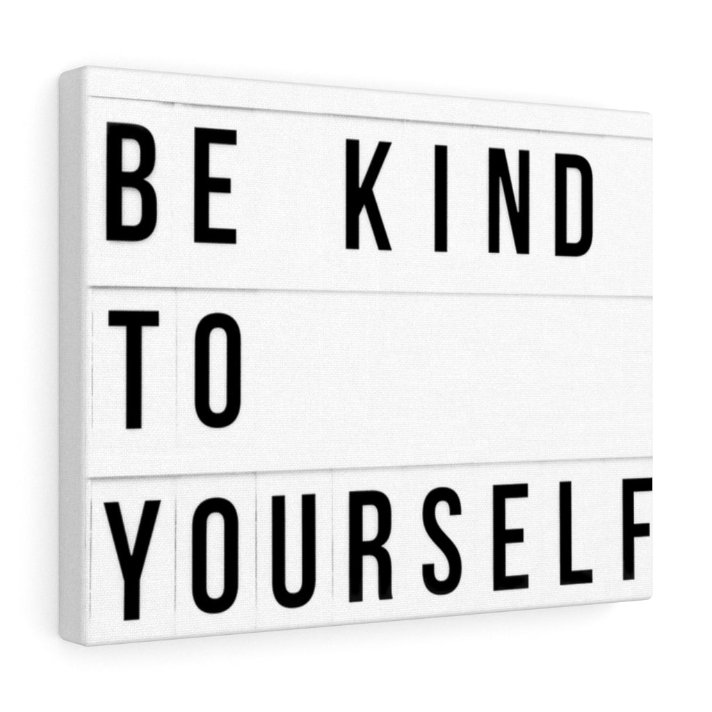 Scripture Walls Inspirational Wall Art Be Kind To Yourself Motivational Print Ready to Hang Artwork Unframed-Express Your Love Gifts
