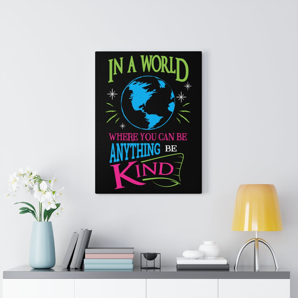 Scripture Walls Inspirational Wall Art Be Kind Wall Art Motivational Motto Inspiring Prints Artwork Decor Ready to Hang Unframed-Express Your Love Gifts