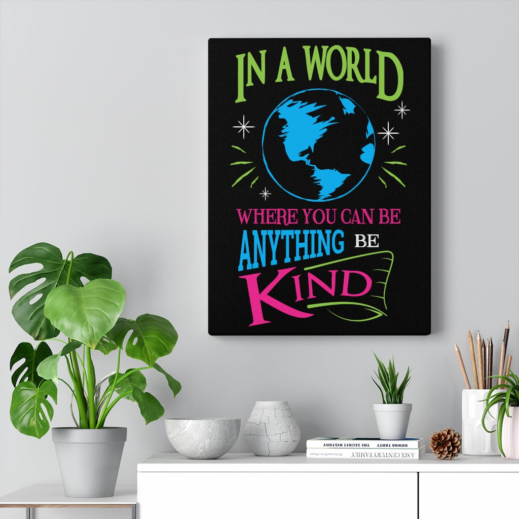 Scripture Walls Inspirational Wall Art Be Kind Wall Art Motivational Motto Inspiring Prints Artwork Decor Ready to Hang Unframed-Express Your Love Gifts