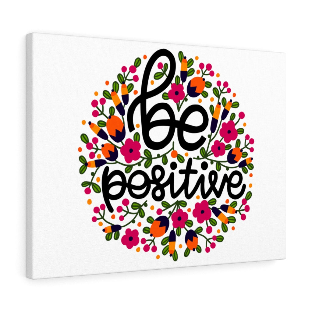 Scripture Walls Inspirational Wall Art Be Positive Wall Art Motivational Motto Inspiring Prints Artwork Decor Ready to Hang Unframed-Express Your Love Gifts