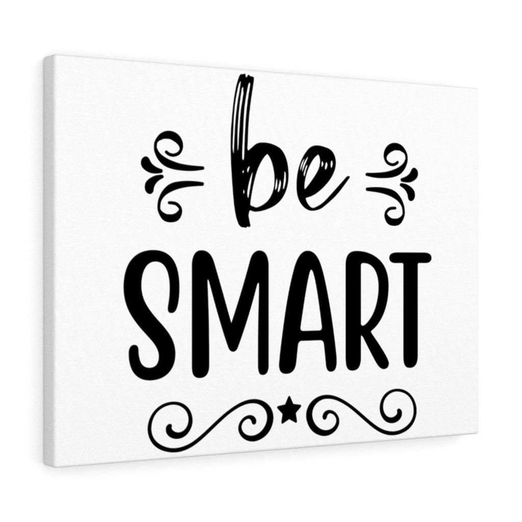 Scripture Walls Inspirational Wall Art Be Smart Wall Art Motivation Wall Decor for Home Office Gym Inspiring Success Quote Print Ready to Hang Unframed-Express Your Love Gifts
