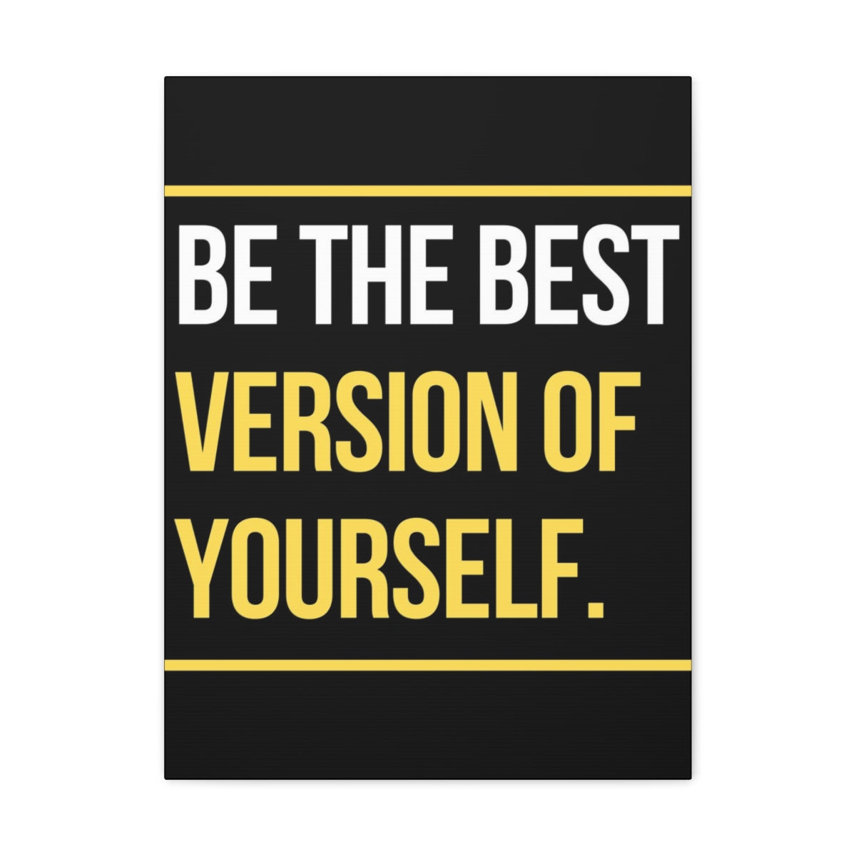 Scripture Walls Inspirational Wall Art Be The Best Version Of Yourself Motivation Wall Decor for Home Office Gym Inspiring Success Quote Print Ready to Hang Unframed-Express Your Love Gifts