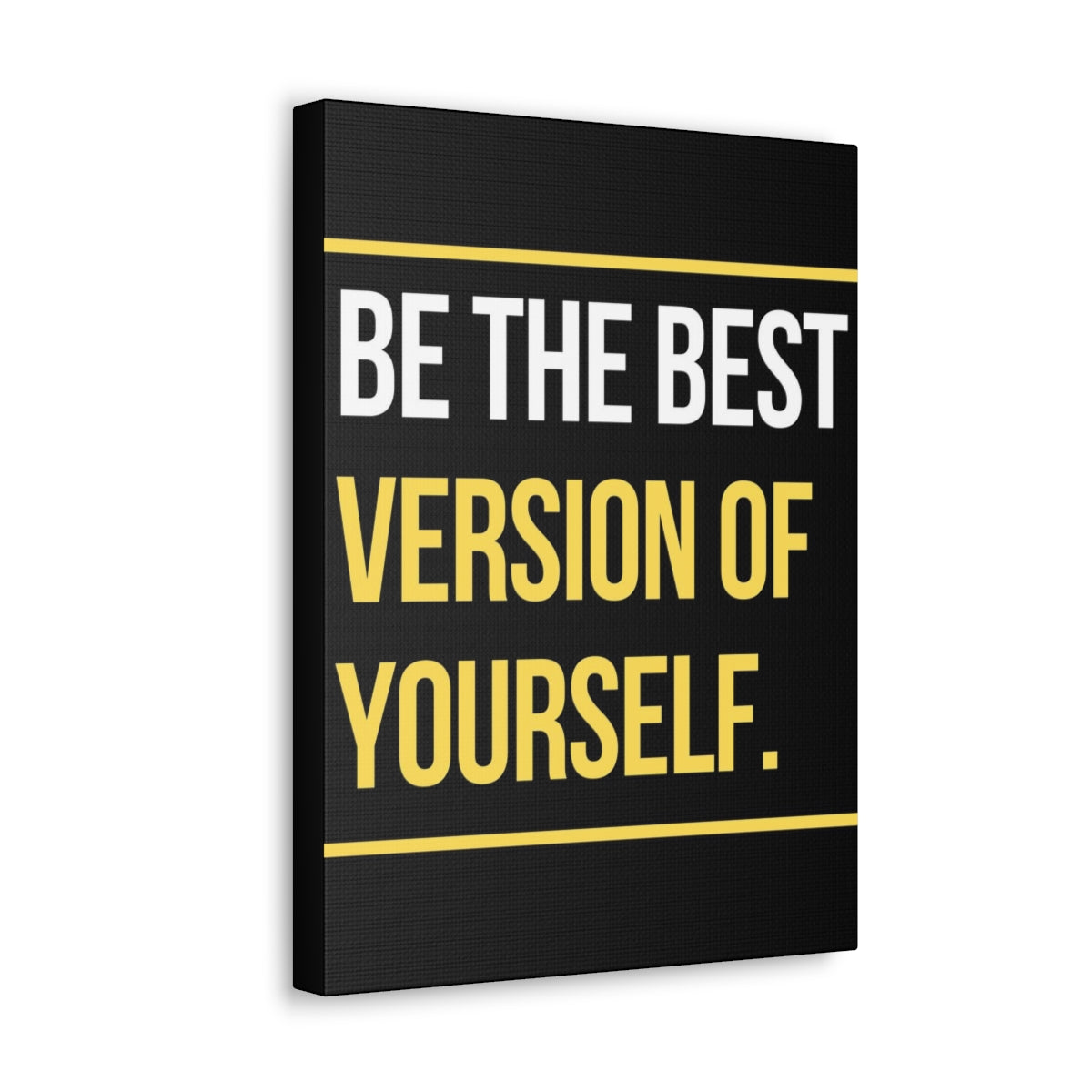 Scripture Walls Inspirational Wall Art Be The Best Version Of Yourself Motivation Wall Decor for Home Office Gym Inspiring Success Quote Print Ready to Hang Unframed-Express Your Love Gifts