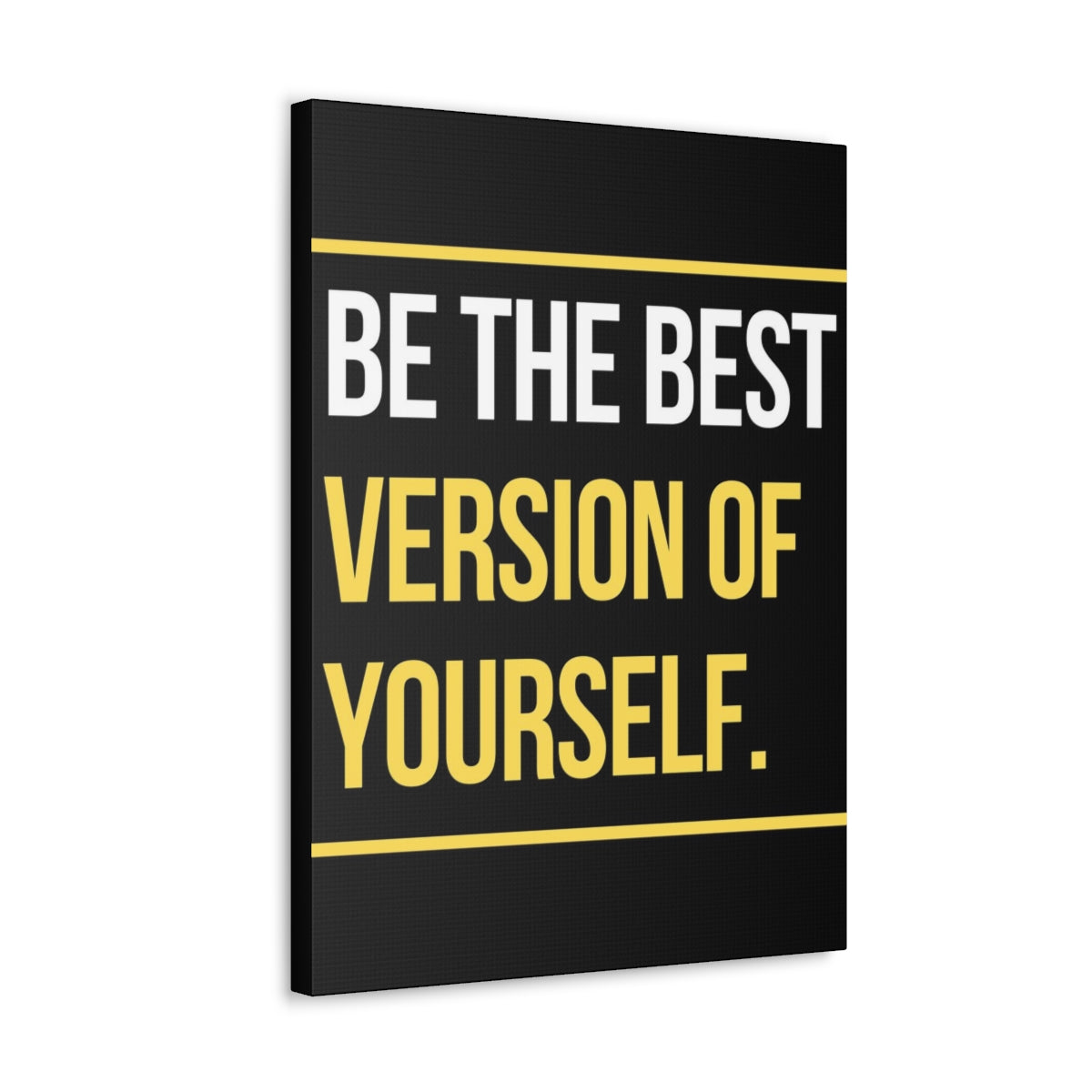 Scripture Walls Inspirational Wall Art Be The Best Version Of Yourself Motivation Wall Decor for Home Office Gym Inspiring Success Quote Print Ready to Hang Unframed-Express Your Love Gifts