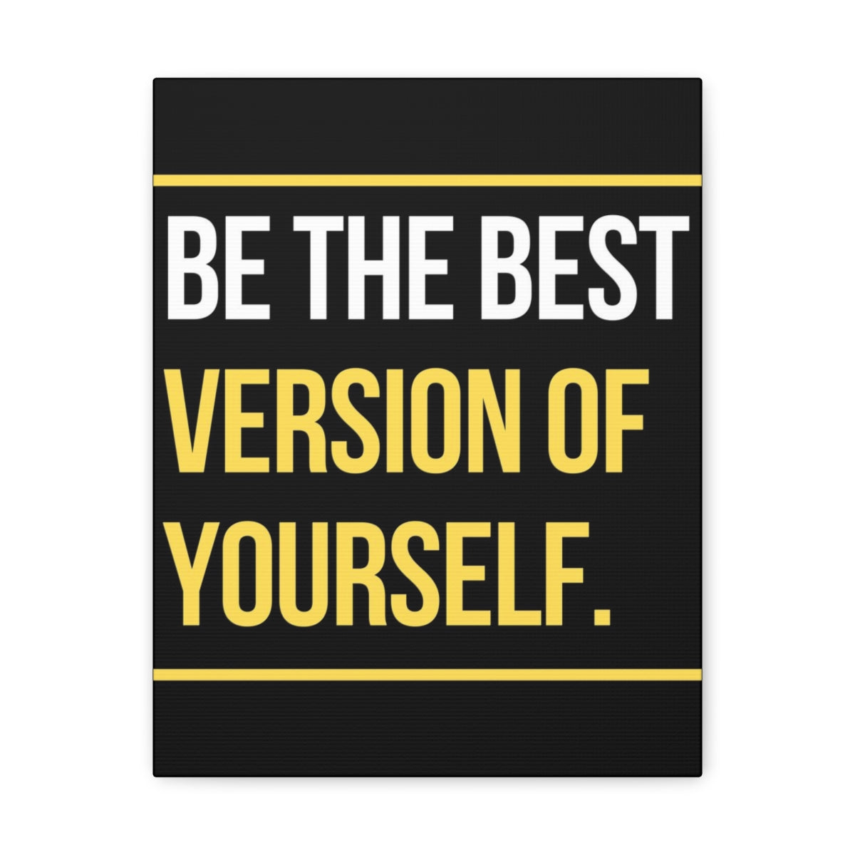 Scripture Walls Inspirational Wall Art Be The Best Version Of Yourself Motivation Wall Decor for Home Office Gym Inspiring Success Quote Print Ready to Hang Unframed-Express Your Love Gifts