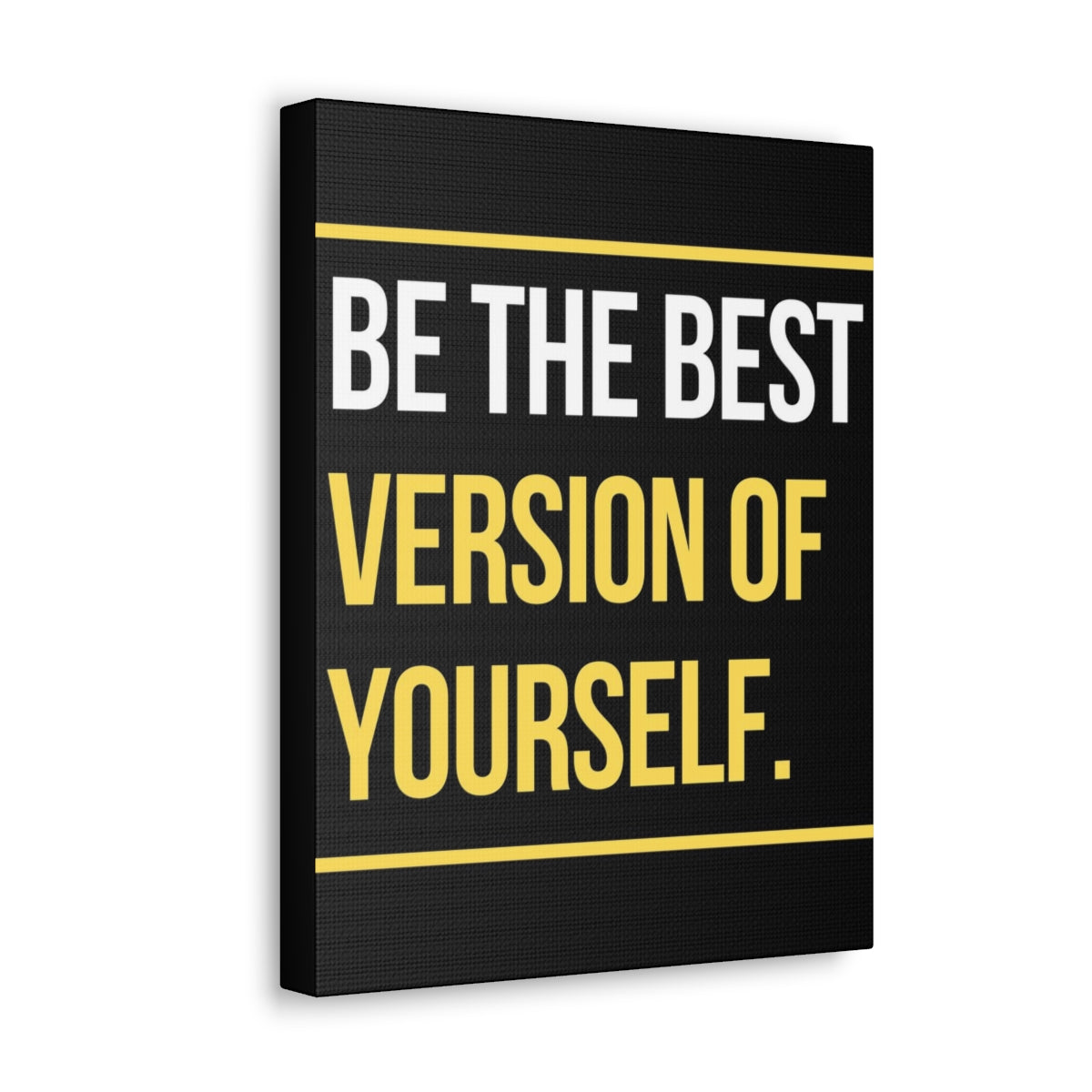 Scripture Walls Inspirational Wall Art Be The Best Version Of Yourself Motivation Wall Decor for Home Office Gym Inspiring Success Quote Print Ready to Hang Unframed-Express Your Love Gifts