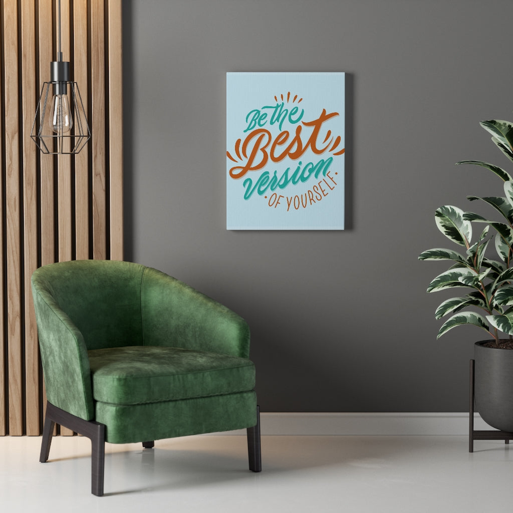 Scripture Walls Inspirational Wall Art Be The Best Wall Art Motivational Motto Inspiring Prints Artwork Decor Ready to Hang Unframed-Express Your Love Gifts