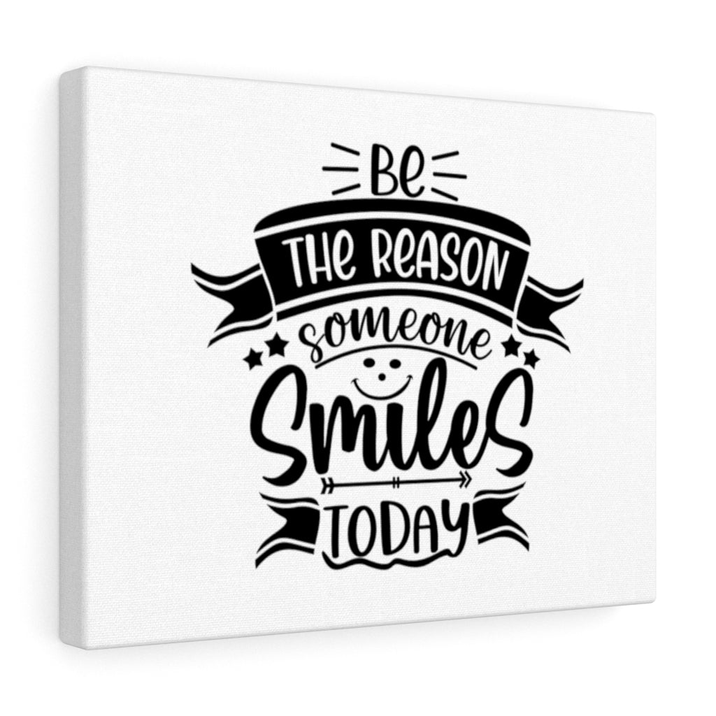 Scripture Walls Inspirational Wall Art Be The Reason Someone Smiles Today Wall Art Motivational Motto Inspiring Prints Artwork Decor Ready to Hang Unframed-Express Your Love Gifts