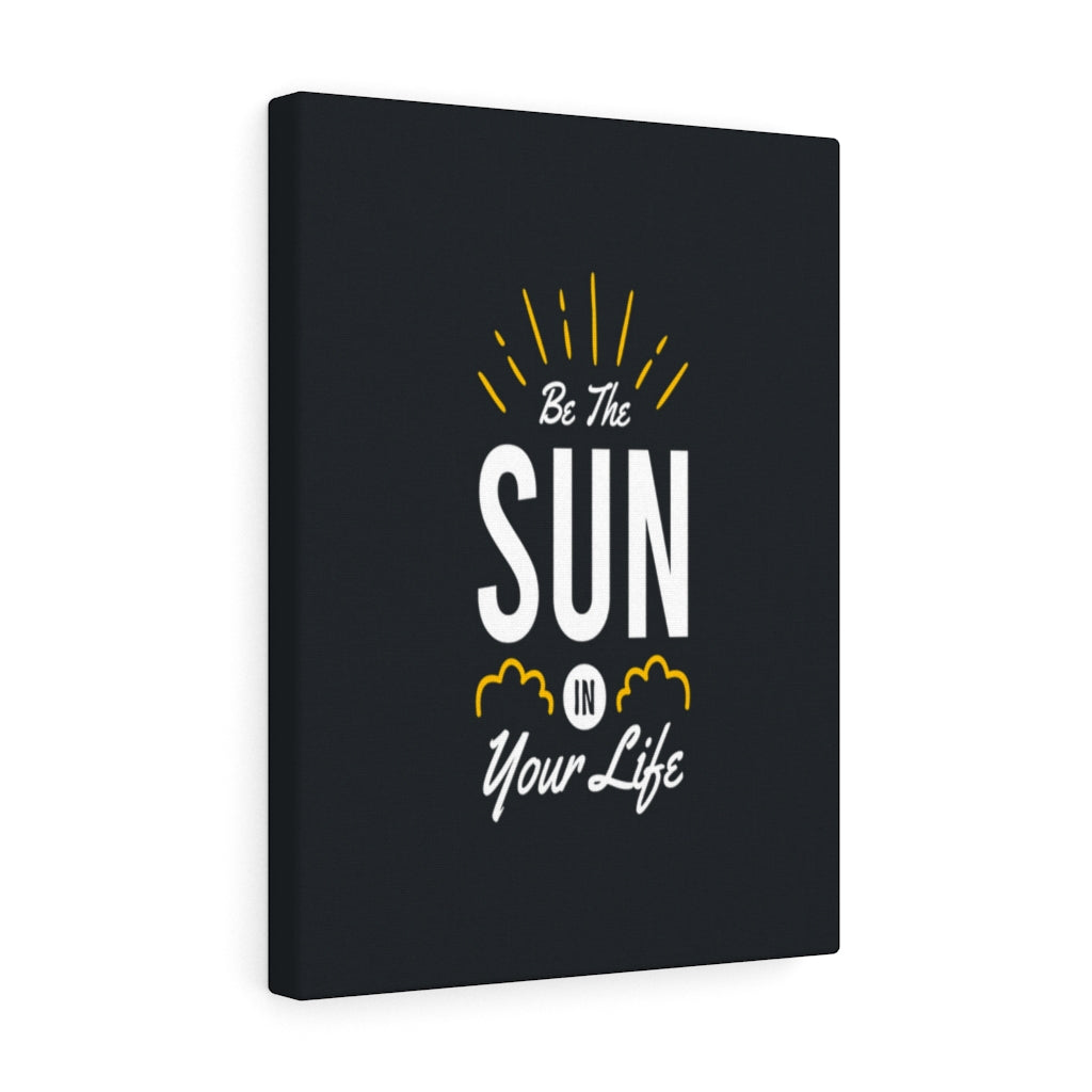 Scripture Walls Inspirational Wall Art Be The Sun In Your Life Wall Art Motivation Wall Decor for Home Office Gym Inspiring Success Quote Print Ready to Hang Unframed-Express Your Love Gifts