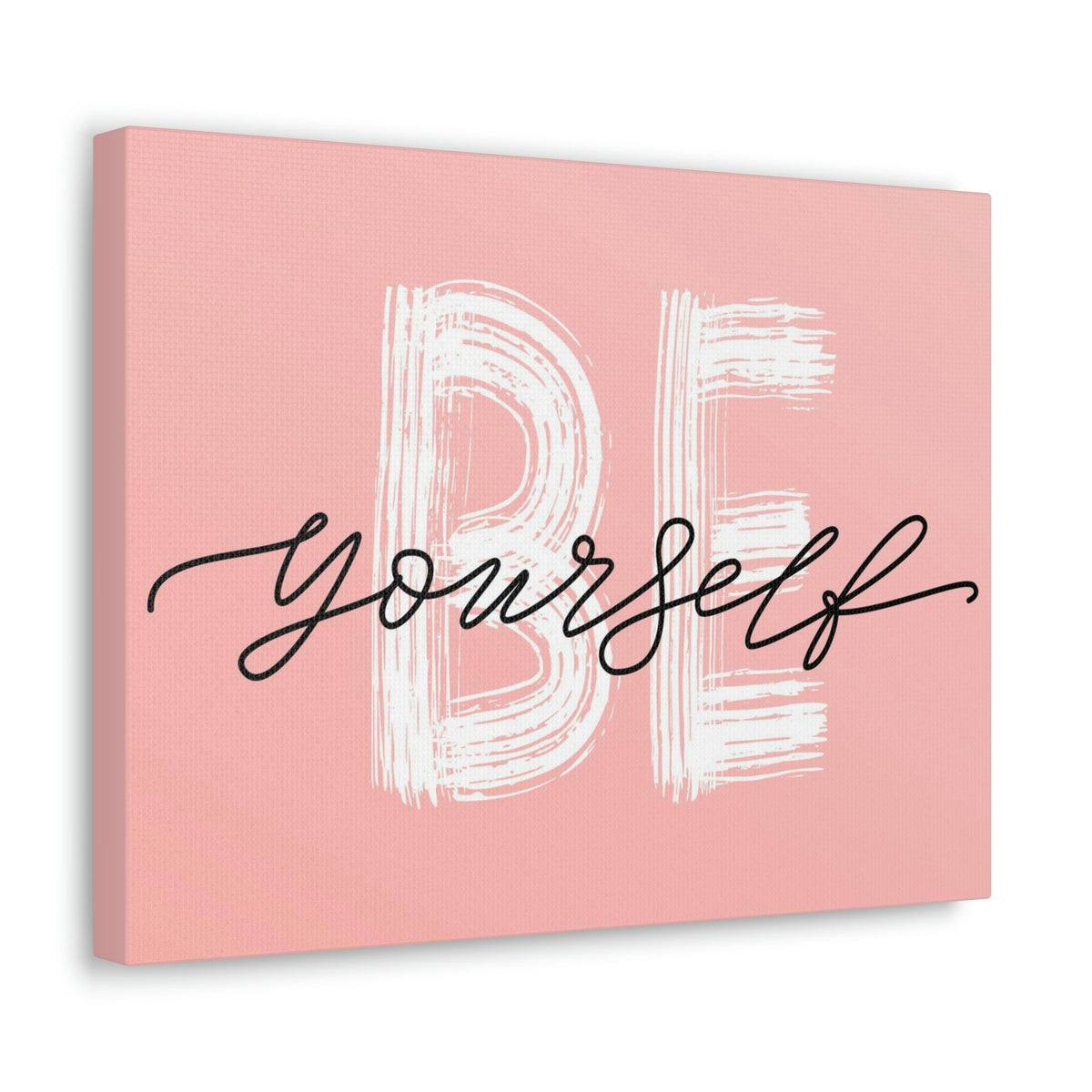 Scripture Walls Inspirational Wall Art Be Yourself Motivation Wall Decor for Home Office Gym Inspiring Success Quote Print Ready to Hang Unframed-Express Your Love Gifts