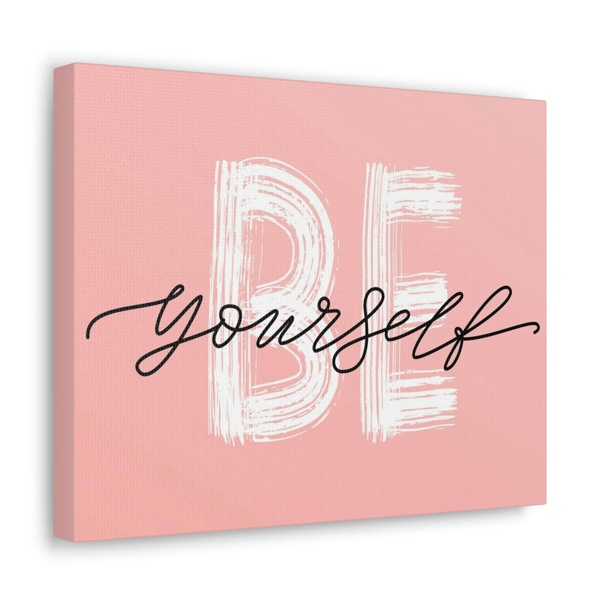 Scripture Walls Inspirational Wall Art Be Yourself Motivation Wall Decor for Home Office Gym Inspiring Success Quote Print Ready to Hang Unframed-Express Your Love Gifts
