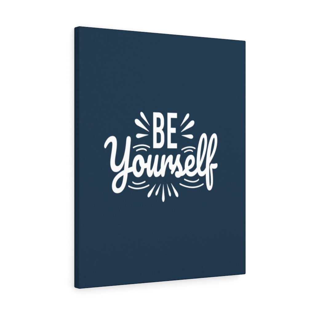 Scripture Walls Inspirational Wall Art Be Yourself Wall Art Motivation Wall Decor for Home Office Gym Inspiring Success Quote Print Ready to Hang Unframed-Express Your Love Gifts