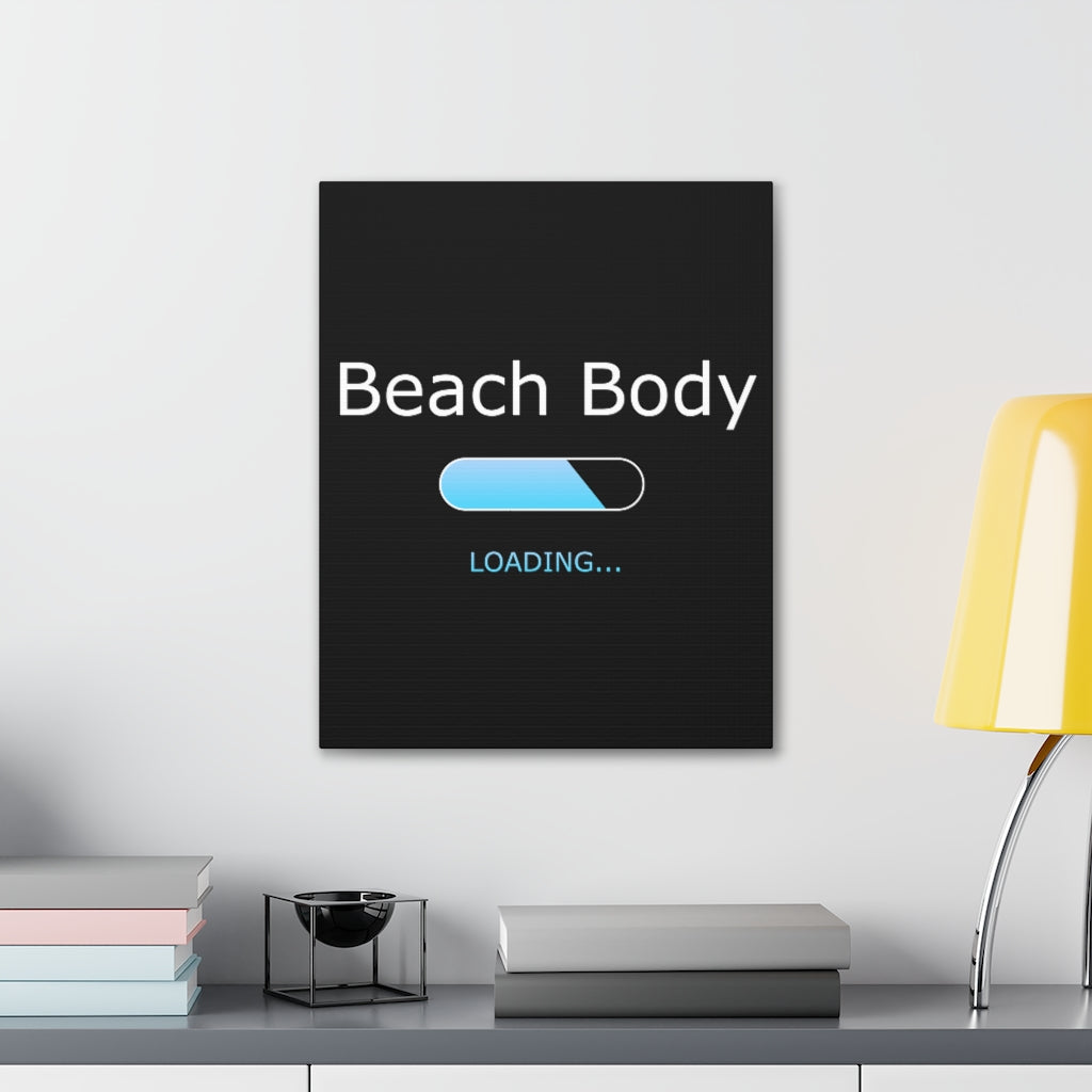 Scripture Walls Inspirational Wall Art Beach Body Motivation Wall Decor for Home Office Gym Inspiring Success Quote Print Ready to Hang Unframed-Express Your Love Gifts