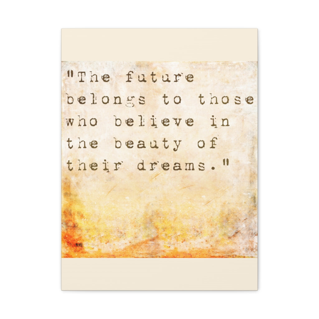 Scripture Walls Inspirational Wall Art Beauty Of Their Dreams Motivation Wall Decor for Home Office Gym Inspiring Success Quote Print Ready to Hang Unframed-Express Your Love Gifts