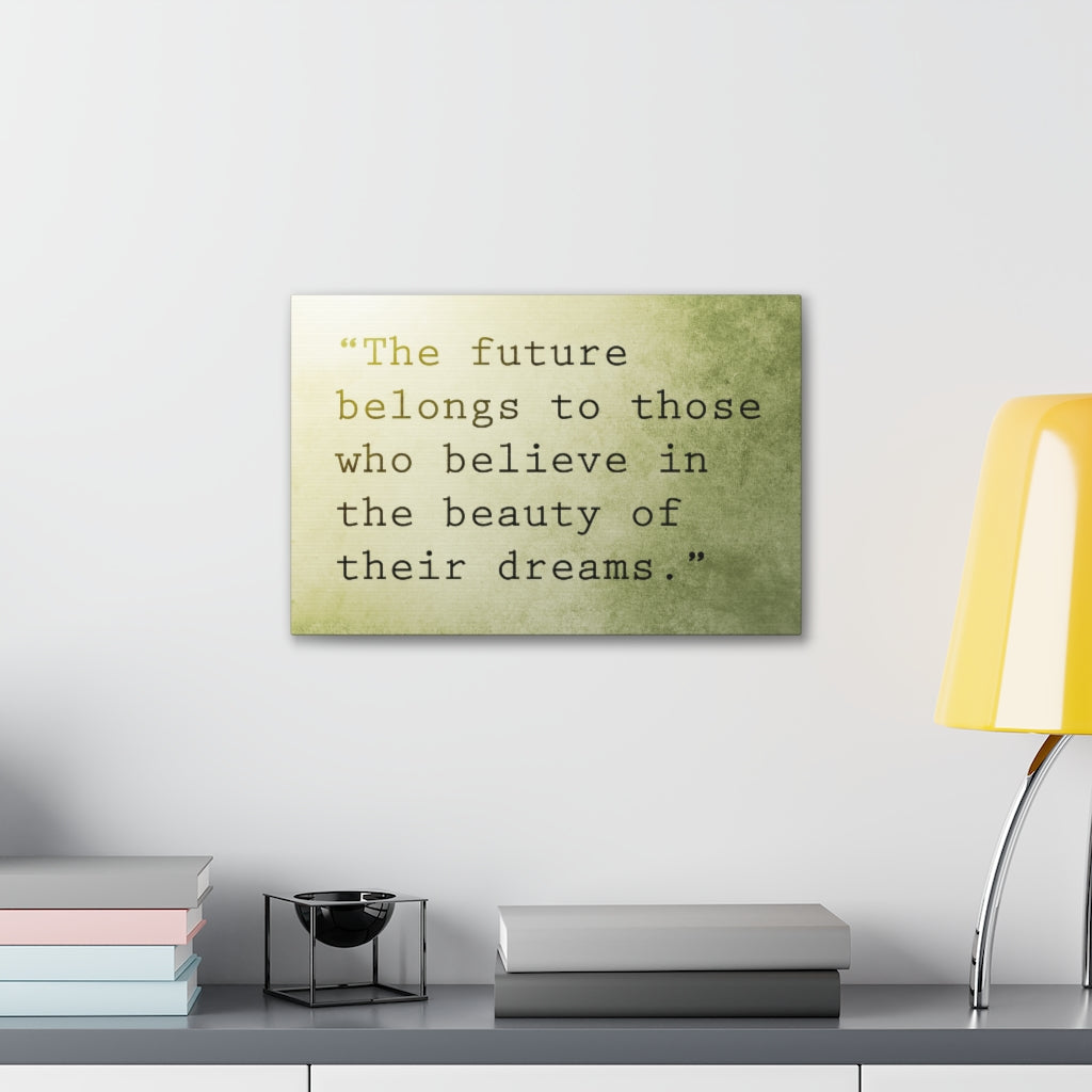 Scripture Walls Inspirational Wall Art Beauty Of Their Dreams Motivation Wall Decor for Home Office Gym Inspiring Success Quote Print Ready to Hang Unframed-Express Your Love Gifts