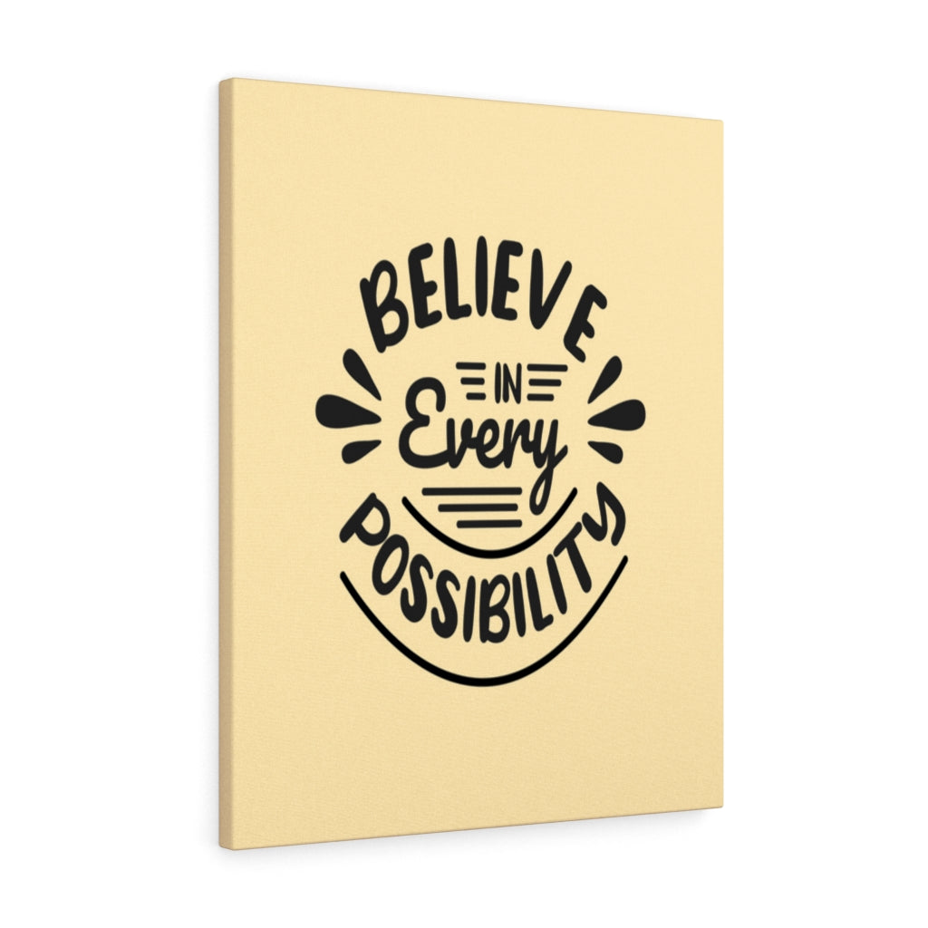 Scripture Walls Inspirational Wall Art Believe In Every Possibility Wall Art Motivation Wall Decor for Home Office Gym Inspiring Success Quote Print Ready to Hang Unframed-Express Your Love Gifts